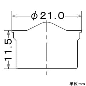 カクダイ 【生産完了品】泡沫内芯 泡沫内芯 0792 画像2