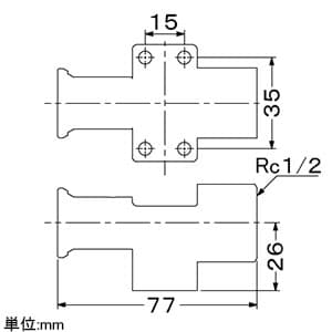 カクダイ 【販売終了】JKロック座付内ネジアダプター 呼び径13A 架橋ポリエチレン管用ワンタッチ継手 JKロック座付内ネジアダプター 呼び径13A 架橋ポリエチレン管用ワンタッチ継手 610-024-13A 画像2