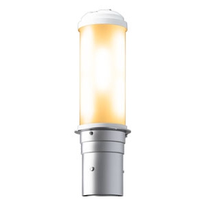 岩崎電気 LEDポールライト 《LEDioc AREA TOLICA-L》 水銀ランプ300〜250W相当 防雨形 電球色 電源ユニット別置形 メタリックシルバー E50073/LSAN9
