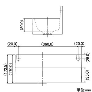 カクダイ 【販売終了】壁掛手洗器 《CORPOSO》 壁掛専用 排水・国内7 ビス付 壁掛手洗器 《CORPOSO》 壁掛専用 排水・国内7 ビス付 493-155 画像3