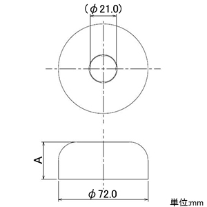 カクダイ 【販売終了】止水栓ワン 高さ30mm 止水栓ワン 高さ30mm 622-810-30 画像2