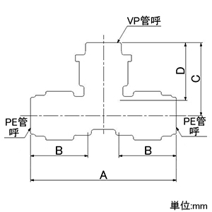 カクダイ 【生産完了品】ポリパイ塩ビチーズ ワンタッチ差込み式 呼び20×13 ポリパイ塩ビチーズ ワンタッチ差込み式 呼び20×13 615-067-20×13 画像2