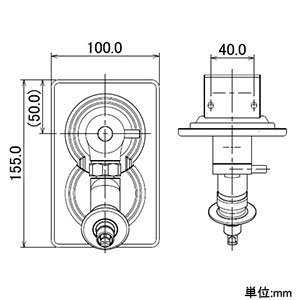 カクダイ 【販売終了】洗濯機用水栓 単水栓タイプ 対応壁厚9.5・12.5mm 自動閉止機構・90°開閉ハンドル・逆流防止機能・専用座付エルボ付 洗濯機用水栓 単水栓タイプ 対応壁厚9.5・12.5mm 自動閉止機構・90°開閉ハンドル・逆流防止機能・専用座付エルボ付 731-010 画像3