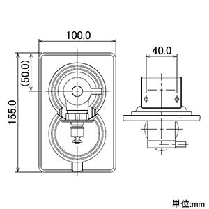 カクダイ 【販売終了】洗濯機用水栓 単水栓タイプ 対応壁厚9.5・12.5mm 自動閉止機構・90°開閉ハンドル機能・専用座付エルボ付 洗濯機用水栓 単水栓タイプ 対応壁厚9.5・12.5mm 自動閉止機構・90°開閉ハンドル機能・専用座付エルボ付 731-011 画像3