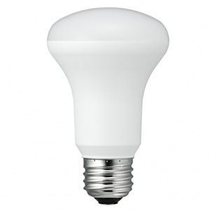 電材堂 LED電球 R63レフ形60W相当 ビーム角120° 昼白色 E26口金 密閉型器具対応 LDR5NHDNZ