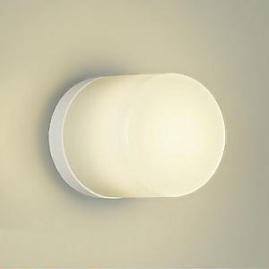 DAIKO 【生産完了品】LED浴室灯 電球色 非調光タイプ 白熱灯60Wタイプ 防雨・防湿形 天井・壁付兼用 密閉型 ランプ付 DWP-38337YE
