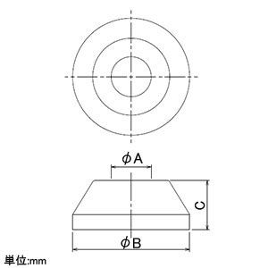 カクダイ 【販売終了】幅広ワン 穴径32×102.5mm 幅広ワン 穴径32×102.5mm 0479-32×105 画像2