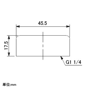 カクダイ 【販売終了】ネジキャップ 4520W・452-033・453-011・453-016用 ネジキャップ 4520W・452-033・453-011・453-016用 458-420 画像2