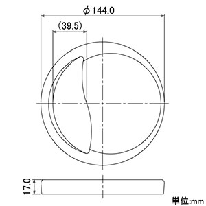 カクダイ 【販売終了】ゴミ収納器フタ φ180mmトラップ用 4525S・452-601・452-602・4526用 ステンレス製 ゴミ収納器フタ φ180mmトラップ用 4525S・452-601・452-602・4526用 ステンレス製 452-002 画像2