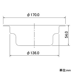 カクダイ 【生産完了品】ゴミこし(大) ステンレス槽用 ステンレス製 ゴミこし(大) ステンレス槽用 ステンレス製 9407C 画像2