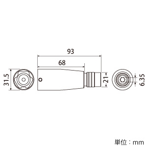 ジェフコム スリーサイズ電動ソケット ビット差替えタイプ ビット対辺6.35mm 18Vインパクトドライバー対応 スリーサイズ電動ソケット ビット差替えタイプ ビット対辺6.35mm 18Vインパクトドライバー対応 JSS-1721 画像2