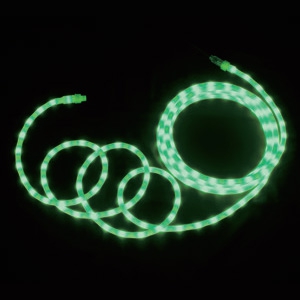 ジェフコム LEDソフトネオン 乳白ロッドタイプ 40mmピッチ 長さ8m 緑 LEDソフトネオン 乳白ロッドタイプ 40mmピッチ 長さ8m 緑 PR-E340W-08GG
