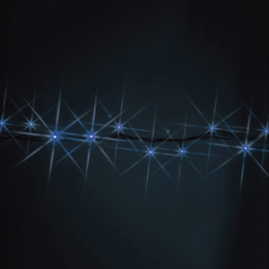 ジェフコム 【生産完了品】LEDストリング ハイグレードタイプ 屋外用 長さ2.5m 青 LEDストリング ハイグレードタイプ 屋外用 長さ2.5m 青 SJ-E05HG-25BB