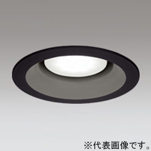 オーデリック LEDベースダウンライト 高気密SB形 フラット形 白熱灯60Wクラス 電球色 Bluetooth&reg;調光 埋込穴φ125 ブラック OD361236BL
