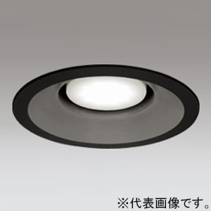 オーデリック LEDベースダウンライト 高気密SB形 フラット形 白熱灯60Wクラス 電球色 Bluetooth&reg;調光 埋込穴φ150 ブラック OD361238BL