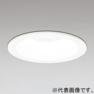 オーデリック LEDベースダウンライト 高気密SB形 白熱灯60Wクラス 電球色 埋込穴φ100 オフホワイト