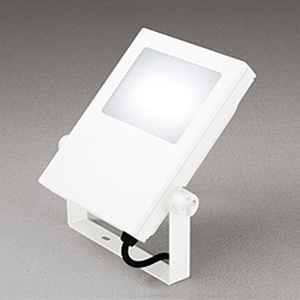 オーデリック LED投光器 防雨型 壁面・天井面・床面取付兼用 水銀灯400W相当 昼白色 オフホワイト XG454025
