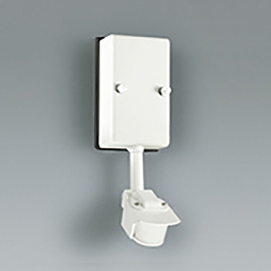 オーデリック 独立型人感センサ ON-OFF型タイプ 防雨型 壁面取付専用 オフホワイト OA076823
