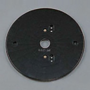 オーデリック 樹脂絶縁台 丸形タイプ サイズφ187×7mm 黒 PF219B