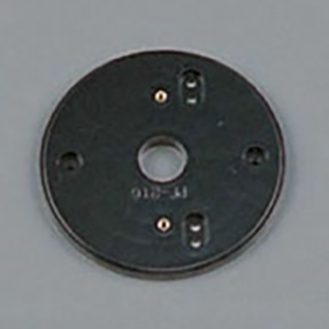 オーデリック 樹脂絶縁台 丸形タイプ サイズφ119×7mm 黒 PF216B