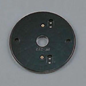 オーデリック 樹脂絶縁台 丸形タイプ サイズφ129×7mm 黒 PF217B