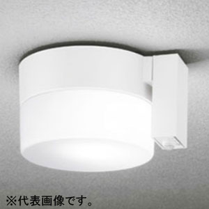 オーデリック 【生産完了品】LEDポーチライト 防雨型 軒下・天井面取付専用 白熱灯60W相当 電球色 人感センサ付 オフホワイト LEDポーチライト 防雨型 軒下・天井面取付専用 白熱灯60W相当 電球色 人感センサ付 オフホワイト OG254401LC