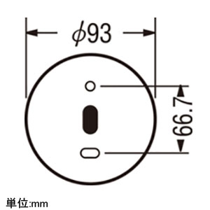 オーデリック 【生産完了品】LEDポーチライト 防雨・防湿型 壁面・天井面取付兼用 白熱灯60W相当 電球色 LEDポーチライト 防雨・防湿型 壁面・天井面取付兼用 白熱灯60W相当 電球色 OW009397LD 画像2