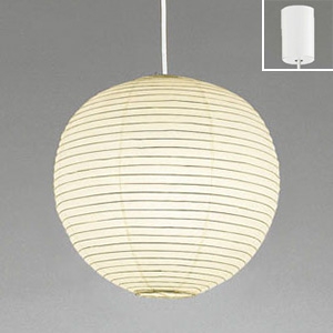 オーデリック 【生産完了品】LED和風ペンダントライト 白熱灯100W相当 電球色 白コード OP052282LDW
