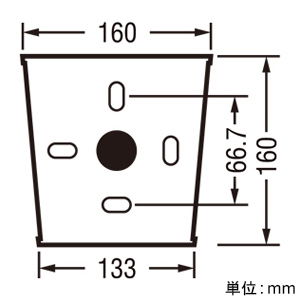 オーデリック 【生産完了品】LED和風ブラケットライト 白熱灯60W相当 電球色 杉(黒色) LED和風ブラケットライト 白熱灯60W相当 電球色 杉(黒色) OB255208LD 画像2