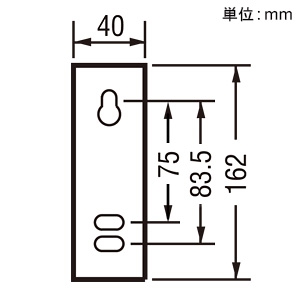 オーデリック 【生産完了品】LED和風ブラケットライト 白熱灯60W相当 電球色 LED和風ブラケットライト 白熱灯60W相当 電球色 OB018163LD 画像2