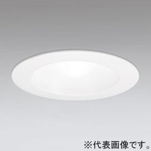 オーデリック LEDベースダウンライト M形 一般形 白熱灯100Wクラス 電球色 埋込穴φ125 幅広タイプ オフホワイト OD301073LD