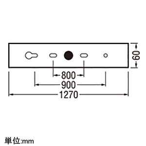 オーデリック 【生産完了品】LED一体型ブラケットライト 壁面取付専用 フラットパネル FL40W相当 電球色 木調ナチュラル LED一体型ブラケットライト 壁面取付専用 フラットパネル FL40W相当 電球色 木調ナチュラル OB255224 画像2