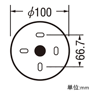 オーデリック 【生産完了品】LEDブラケットライト 上・下向き取付可能 白熱灯40W相当 電球色 LEDブラケットライト 上・下向き取付可能 白熱灯40W相当 電球色 OB255009LD 画像3