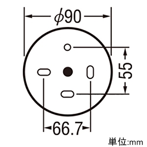 オーデリック 【生産完了品】LEDブラケットライト 白熱灯60W相当 電球色 チャコールグレー LEDブラケットライト 白熱灯60W相当 電球色 チャコールグレー OB255069LD 画像2