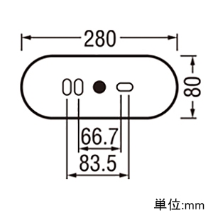 オーデリック 【生産完了品】LEDブラケットライト 壁面・天井面・傾斜面取付兼用 白熱灯40W×3灯相当 電球色 調光タイプ LEDブラケットライト 壁面・天井面・傾斜面取付兼用 白熱灯40W×3灯相当 電球色 調光タイプ OB255138LC 画像2