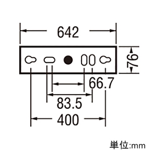 オーデリック 【生産完了品】LED一体型ブラケットライト 壁面・天井面取付兼用 FL20W相当 昼白色 マットシルバー LED一体型ブラケットライト 壁面・天井面取付兼用 FL20W相当 昼白色 マットシルバー OB255100 画像2