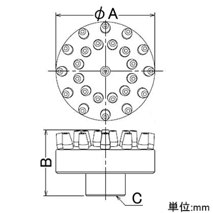 カクダイ 【販売終了】三段ノズル 家庭用噴水 呼び13 流量23〜46L/分 高さ1.5〜6m 三段ノズル 家庭用噴水 呼び13 流量23〜46L/分 高さ1.5〜6m 5380-13 画像3