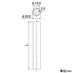 カクダイ 【販売終了】リサールホース 散水・屋外冷却用 内径15×外径20mm 長さ20m ブラウン リサールホース 散水・屋外冷却用 内径15×外径20mm 長さ20m ブラウン 597-516-20 画像3