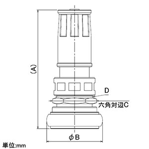 カクダイ 【販売終了】可変ノズル 大口径タイプ 運動場・土木工事・解体作業用 呼び40 マチノメス 可変ノズル 大口径タイプ 運動場・土木工事・解体作業用 呼び40 マチノメス 523-301-40 画像2