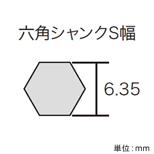 ジェフコム 【限定特価】六角軸コバルトドリル 10.0mmタイプ 六角シャンク幅6.35mm 六角軸コバルトドリル 10.0mmタイプ 六角シャンク幅6.35mm RCD-100 画像2