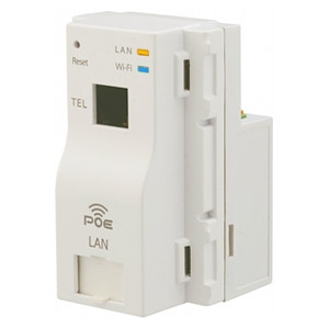 Abaniact 【販売終了】Wi-Fi APユニット 11n・300Mbpsタイプ コンセント埋込型 PoEタイプ TELポート付 Wi-Fi APユニット 11n・300Mbpsタイプ コンセント埋込型 PoEタイプ TELポート付 AC-PD-WAPUM-P