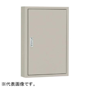 日東工業 盤用キャビネット 露出形 片扉 木製基板付 横300×縦300×深160mm B16-33