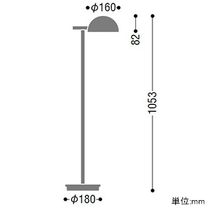 コイズミ照明 【生産完了品】LEDフロアスタンドライト 白熱球100W相当 電球色 Sunset調光タイプ リモコン付 ファインホワイト LEDフロアスタンドライト 白熱球100W相当 電球色 Sunset調光タイプ リモコン付 ファインホワイト AT43718L 画像4