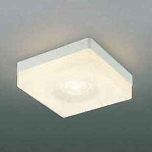 コイズミ照明 【生産完了品】LED小型シーリングライト 《+KAKU》 天井・壁面取付用 白熱球60W相当 電球色 集光タイプ AH40787L
