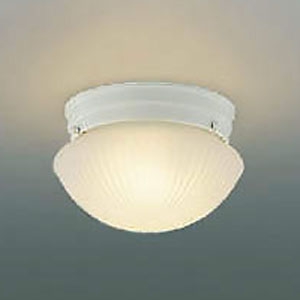 コイズミ照明 【生産完了品】LED小型シーリングライト 白熱球60W相当 電球色 オフホワイト AH45286L