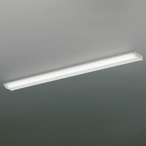 コイズミ照明 LED一体型キッチンライト 壁面・天井面取付用 薄型タイプ FHF32W相当 昼白色 落下防止機構付 AH42568L