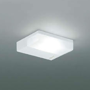 コイズミ照明 LED一体型キッチンライト 壁面・天井面取付用 薄型タイプ 白熱灯60W相当 昼白色 対面キッチン・傾斜天井対応 スイッチ付 AB38553L