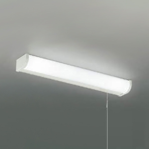 LED一体型キッチンライト 壁面・天井面取付用 FL20Wインバータ相当 昼白色 プルスイッチ・コンセント付 AB46897L