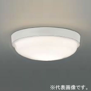 コイズミ照明 【生産完了品】LED一体型浴室灯 防雨・防湿型 壁面・天井面取付用 FCL30W相当 電球色 傾斜天井対応 AU42222L