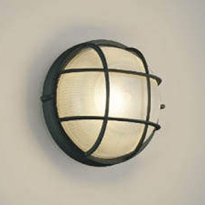 コイズミ照明 LED一体型ポーチ灯 防雨型 白熱球60W相当 電球色 黒 LED一体型ポーチ灯 防雨型 白熱球60W相当 電球色 黒 AU45053L